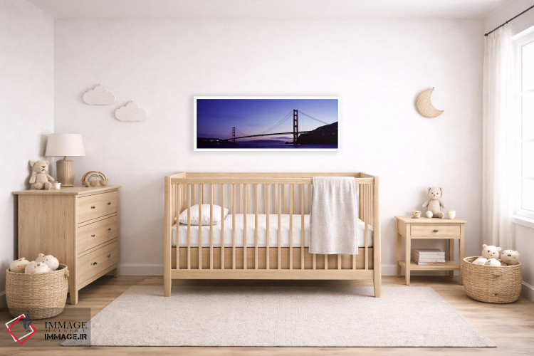 تابلو دکوراتیو Golden Gate Bridge, San Francisco Bay, San Francisco, C… اثر پانورامیک ایمجز - D6W