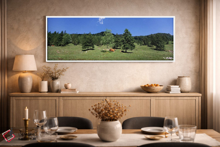 تابلو دکوراتیو Karwendel Mountains, Risstal Valley, Hinterriss, Tyrol… اثر پانورامیک ایمجز - D2W