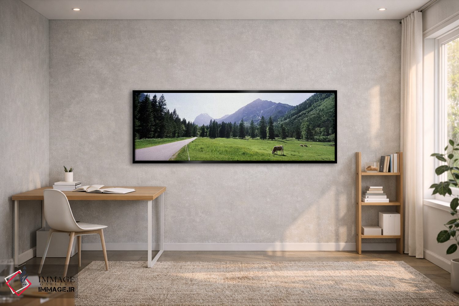 تابلو دکوراتیو Karwendel Mountains, Risstal Valley, Hinterriss, Tyrol… اثر پانورامیک ایمجز - D1B