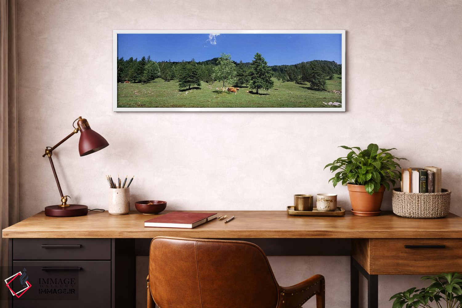 تابلو دکوراتیو Karwendel Mountains, Risstal Valley, Hinterriss, Tyrol… اثر پانورامیک ایمجز - D4W