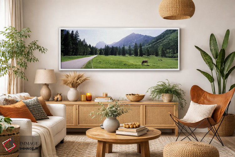 تابلو دکوراتیو Karwendel Mountains, Risstal Valley, Hinterriss, Tyrol… اثر پانورامیک ایمجز - D2W