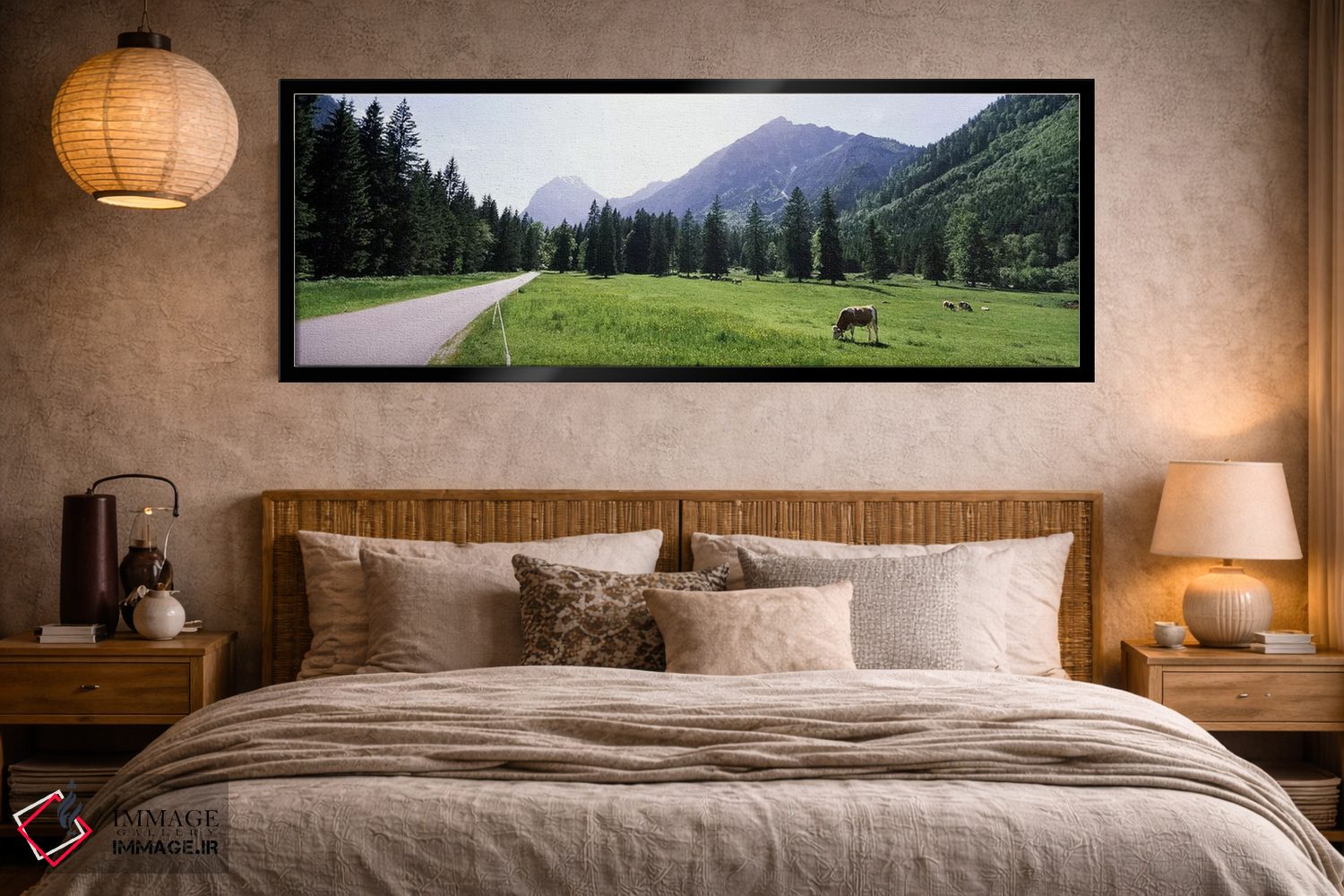 تابلو دکوراتیو Karwendel Mountains, Risstal Valley, Hinterriss, Tyrol… اثر پانورامیک ایمجز - D5B
