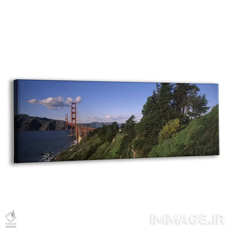 تابلو دکوراتیو Golden Gate Bridge, San Francisco Bay, San Francisco, C… اثر پانورامیک ایمجز - نمای پرسپکتیو محصول
