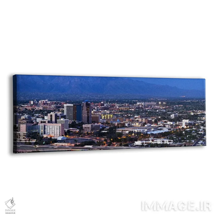 تابلو دکوراتیو Tucson, Pima County, Arizona, USA 2010,نمای هوایی از شه… اثر پانورامیک ایمجز - نمای پرسپکتیو محصول