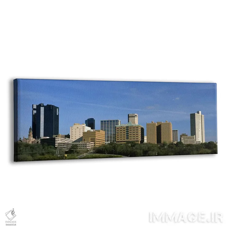 تابلو دکوراتیو Fort Worth, Texas, USA #2,ساختمان ها در شهر، فورت وورث… اثر پانورامیک ایمجز - نمای پرسپکتیو محصول