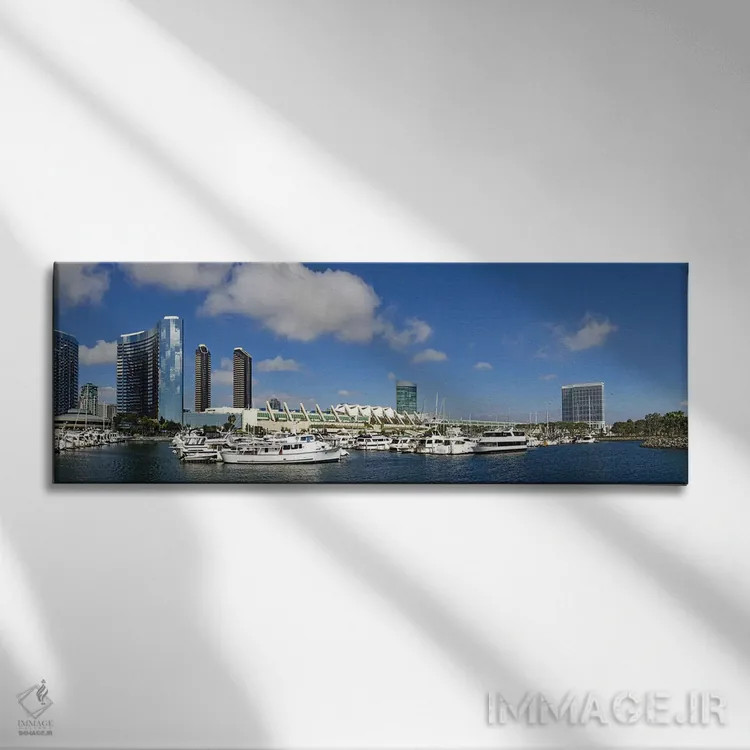 تابلو دکوراتیو San Diego Convention Center, San Diego, Marina District… اثر پانورامیک ایمجز - نمای روبهرو روی دیوار