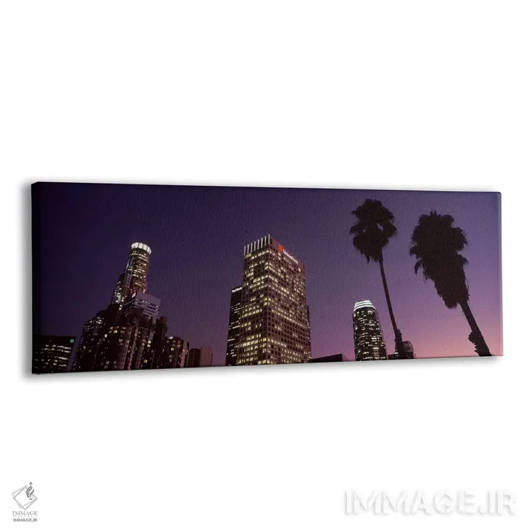 تابلو دکوراتیو City of Los Angeles, California, USA 2010 #2,آسمان خراش… اثر پانورامیک ایمجز - نمای پرسپکتیو محصول