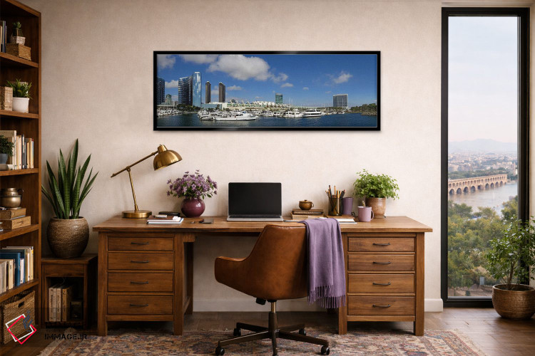 تابلو دکوراتیو San Diego Convention Center, San Diego, Marina District… اثر پانورامیک ایمجز - D2B
