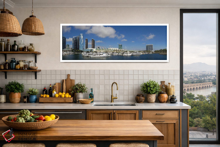 تابلو دکوراتیو San Diego Convention Center, San Diego, Marina District… اثر پانورامیک ایمجز - D3W