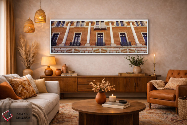 تابلو دکوراتیو Rice University, Houston, Texas, USA,نمای زاویه پایین ا… اثر پانورامیک ایمجز - D4W