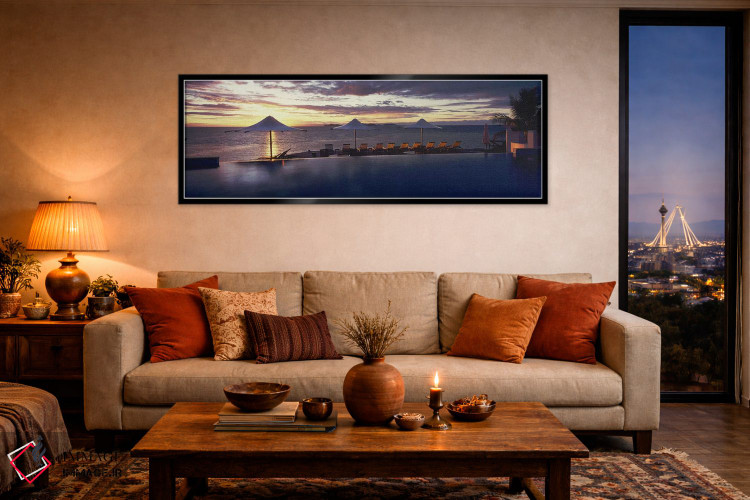 تابلو دکوراتیو Matamanoa Island Resort, Mamanuca Islands, Fiji,صندلی ه… اثر پانورامیک ایمجز - D5B