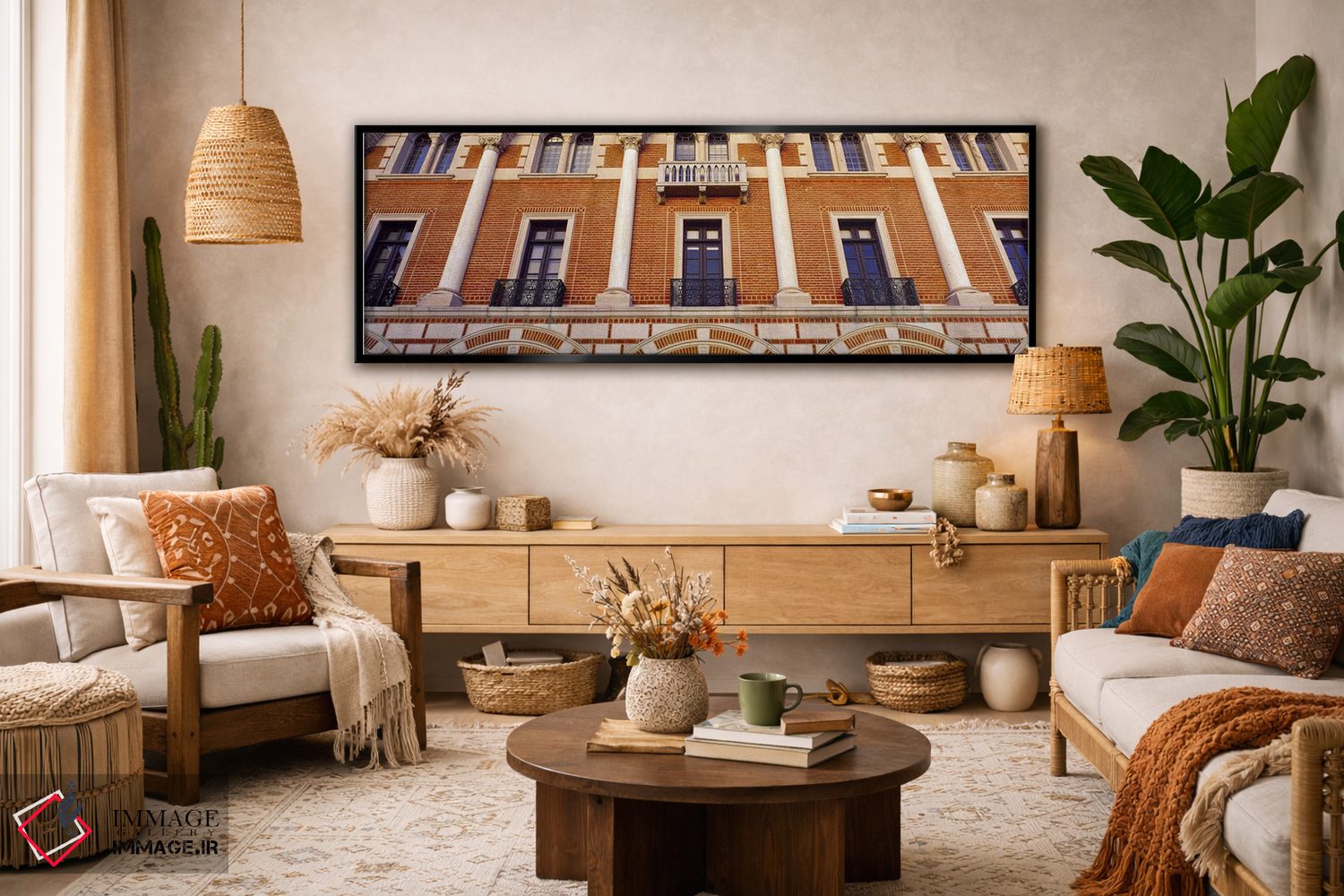 تابلو دکوراتیو Rice University, Houston, Texas, USA,نمای زاویه پایین ا… اثر پانورامیک ایمجز - D3B