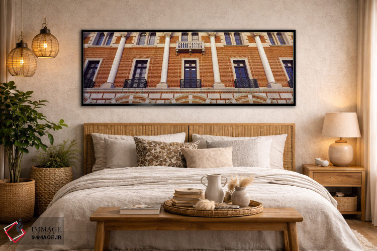 تابلو دکوراتیو Rice University, Houston, Texas, USA,نمای زاویه پایین ا… اثر پانورامیک ایمجز - D5B