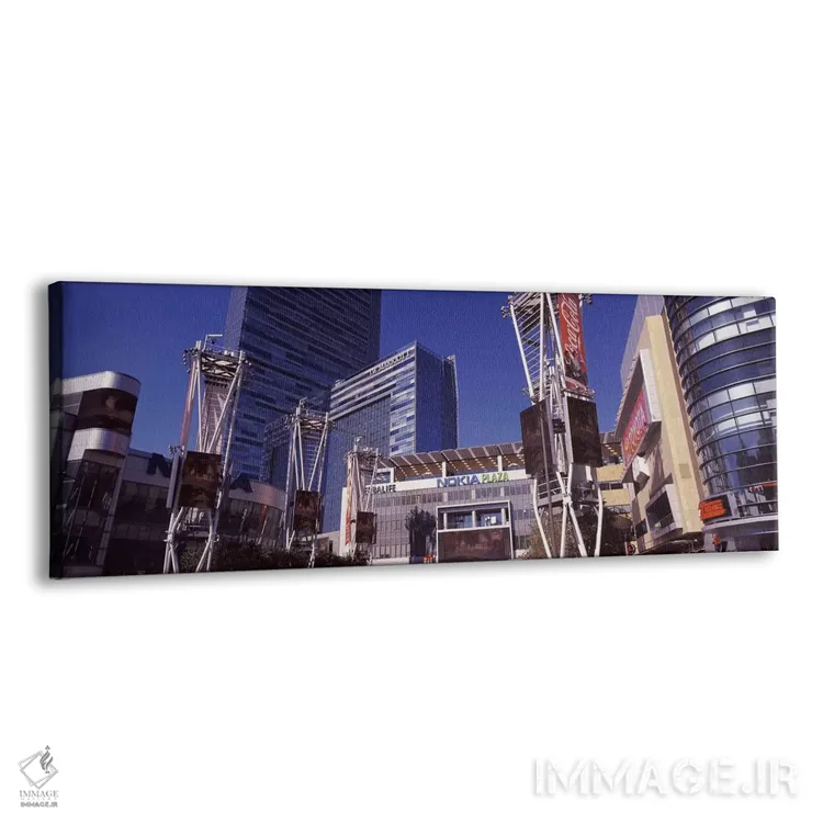 تابلو دکوراتیو Nokia Plaza, City of Los Angeles, California, USA,آسمان… اثر پانورامیک ایمجز - نمای پرسپکتیو محصول