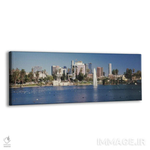 تابلو دکوراتیو Macarthur Park, Westlake, City of Los Angeles, Californ… اثر پانورامیک ایمجز - نمای پرسپکتیو محصول