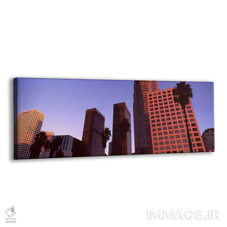 تابلو دکوراتیو City of Los Angeles, California, USA #4,ساختمان های شهر… اثر پانورامیک ایمجز - نمای پرسپکتیو محصول