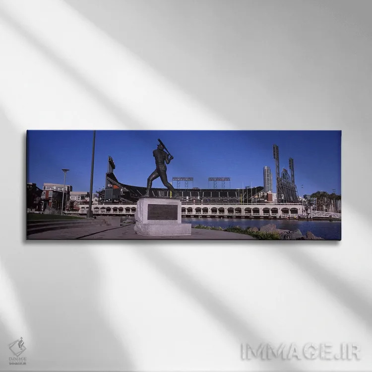 تابلو دکوراتیو AT&T Park, 24 Willie Mays Plaza, San Francisco, Califor… اثر پانورامیک ایمجز - نمای روبهرو روی دیوار