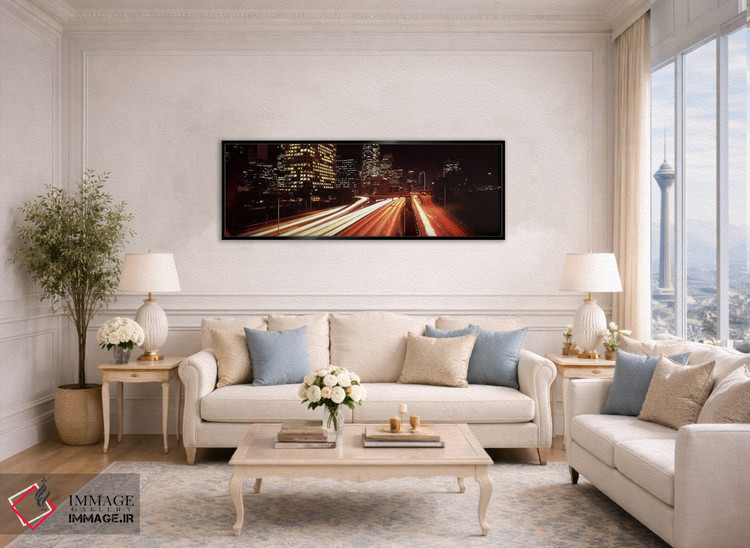 تابلو دکوراتیو City of Los Angeles, California, USA 2010 #4,آسمان خراش… اثر پانورامیک ایمجز - D5B