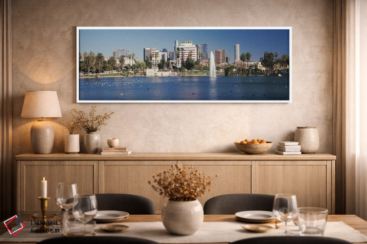 تابلو دکوراتیو Macarthur Park, Westlake, City of Los Angeles, Californ… اثر پانورامیک ایمجز - D2W