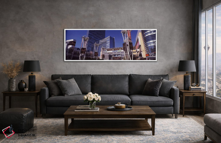 تابلو دکوراتیو Nokia Plaza, City of Los Angeles, California, USA,آسمان… اثر پانورامیک ایمجز - D4W