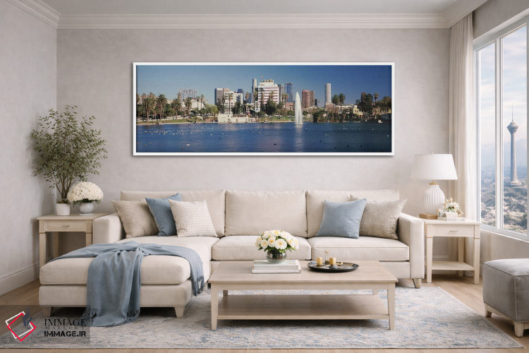 تابلو دکوراتیو Macarthur Park, Westlake, City of Los Angeles, Californ… اثر پانورامیک ایمجز - D4W