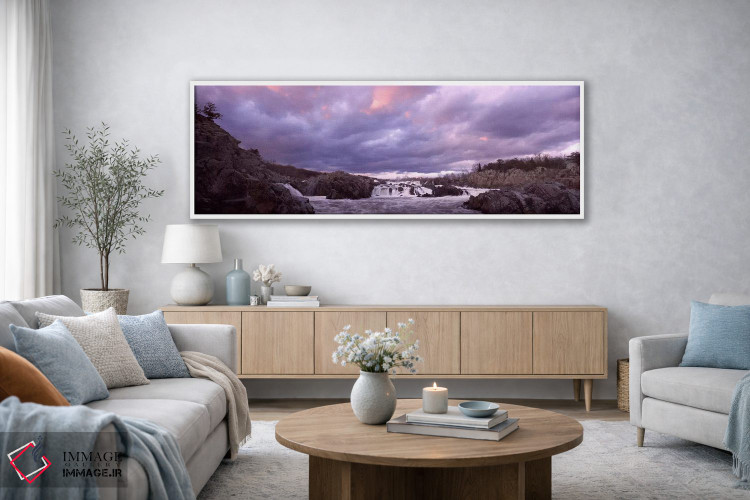 تابلو دکوراتیو Great Falls National Park, Potomac River, Washington DC… اثر پانورامیک ایمجز - D3W