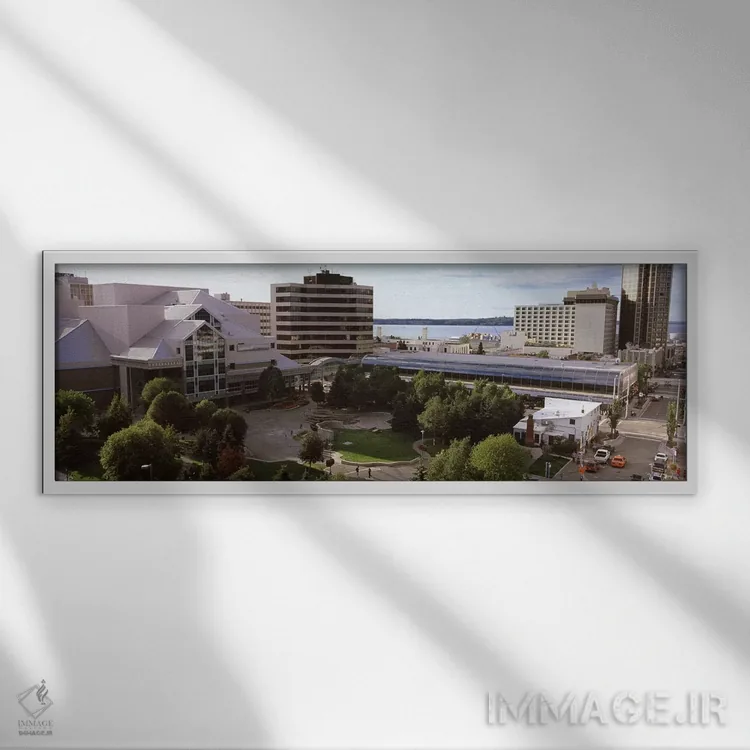 تابلو دکوراتیو Alaska Center for the Performing Arts, Anchorage, Alask… اثر پانورامیک ایمجز - نمای قابدار سفید