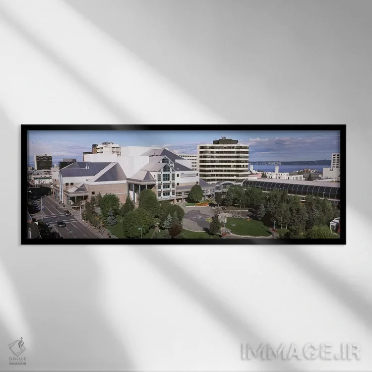 تابلو دکوراتیو Alaska Center for the Performing Arts, Anchorage, Alask… اثر پانورامیک ایمجز - نمای قابدار مشکی