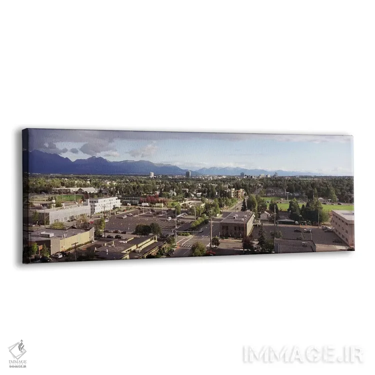 تابلو دکوراتیو Anchorage, Alaska, USA #3,ساختمان های شهری، انکوریج، آل… اثر پانورامیک ایمجز - نمای پرسپکتیو محصول