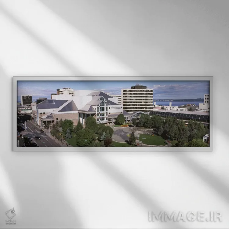 تابلو دکوراتیو Alaska Center for the Performing Arts, Anchorage, Alask… اثر پانورامیک ایمجز - نمای قابدار سفید
