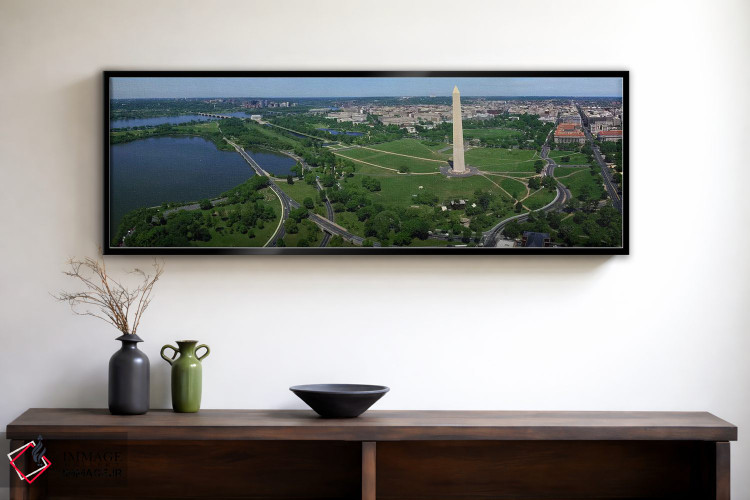 تابلو دکوراتیو Tidal Basin, Constitution Avenue, Washington DC, USA,نم… اثر پانورامیک ایمجز - D1B