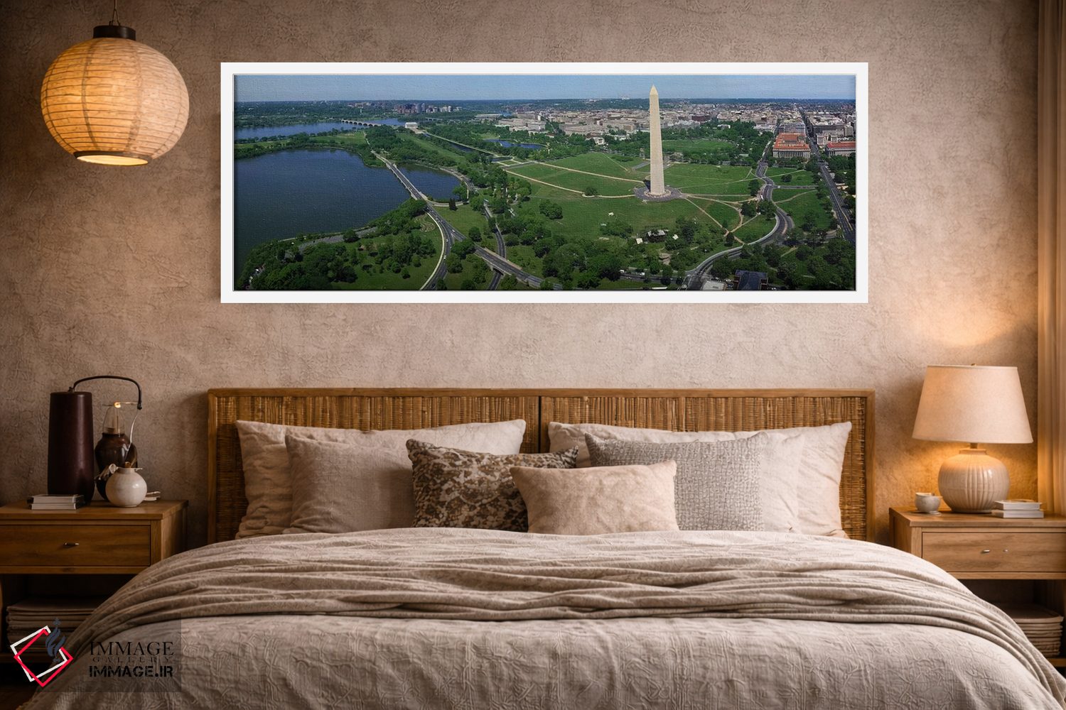 تابلو دکوراتیو Tidal Basin, Constitution Avenue, Washington DC, USA,نم… اثر پانورامیک ایمجز - D4W