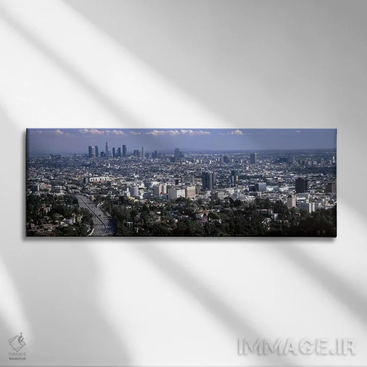 تابلو دکوراتیو Hollywood, City Of Los Angeles, Los Angeles County, Cal… اثر پانورامیک ایمجز - نمای روبهرو روی دیوار