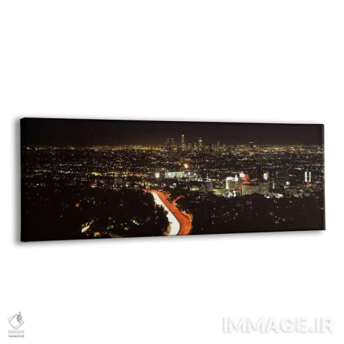 تابلو دکوراتیو City of Los Angeles, Los Angeles County, California, US… اثر پانورامیک ایمجز - نمای پرسپکتیو محصول