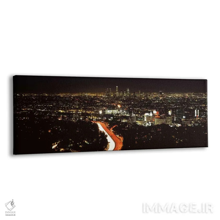 تابلو دکوراتیو City of Los Angeles, Los Angeles County, California, US… اثر پانورامیک ایمجز - نمای پرسپکتیو محصول