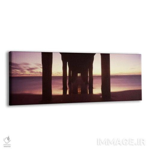 تابلو دکوراتیو Manhattan Beach Pier, Manhattan Beach, Los Angeles Coun… اثر پانورامیک ایمجز - نمای پرسپکتیو محصول