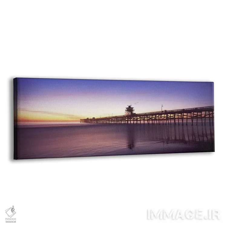 تابلو دکوراتیو San Clemente Pier, Los Angeles County, California, USA… اثر پانورامیک ایمجز - نمای پرسپکتیو محصول