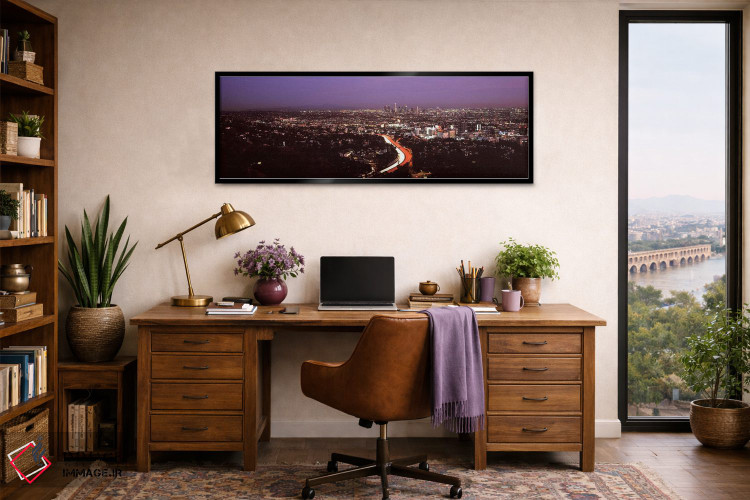 تابلو دکوراتیو City Of Los Angeles, Los Angeles County, California, US… اثر پانورامیک ایمجز - D2B