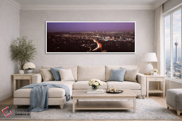 تابلو دکوراتیو City Of Los Angeles, Los Angeles County, California, US… اثر پانورامیک ایمجز - D4W