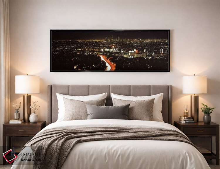 تابلو دکوراتیو City of Los Angeles, Los Angeles County, California, US… اثر پانورامیک ایمجز - D4B