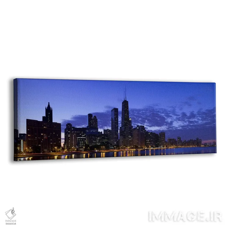 تابلو دکوراتیو Lake Michigan, Chicago, Cook County, Illinois, USA 2010… اثر پانورامیک ایمجز - نمای پرسپکتیو محصول