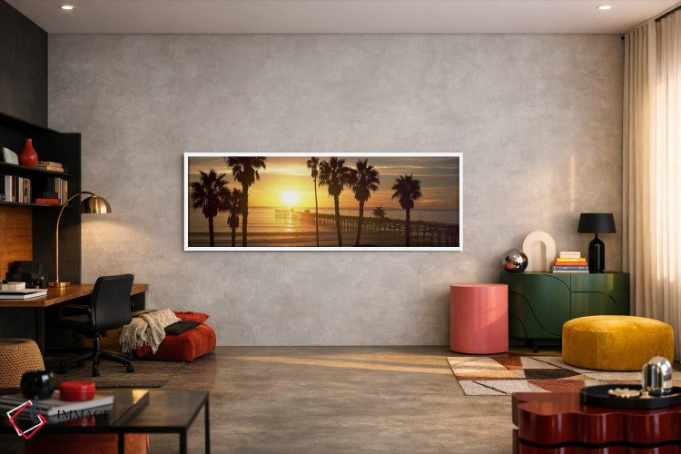 تابلو دکوراتیو San Clemente Pier, Los Angeles County, California, USA… اثر پانورامیک ایمجز - D4W