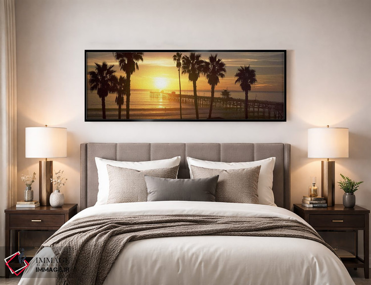 تابلو دکوراتیو San Clemente Pier, Los Angeles County, California, USA… اثر پانورامیک ایمجز - D5B