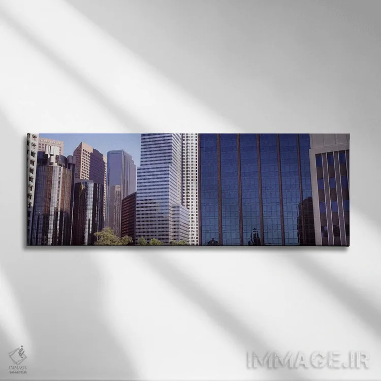 تابلو دکوراتیو City Of Los Angeles, Los Angeles County, California, US… اثر پانورامیک ایمجز - نمای روبهرو روی دیوار