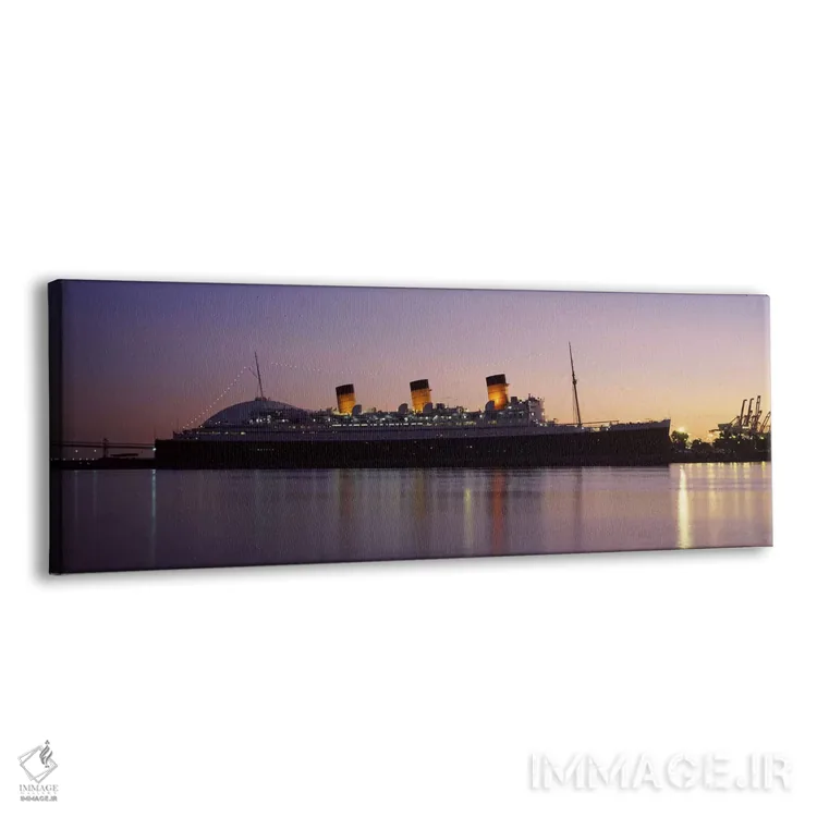 تابلو دکوراتیو Long Beach, Los Angeles County, California, USA,کشتی RM… اثر پانورامیک ایمجز - نمای پرسپکتیو محصول