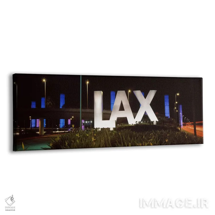 تابلو دکوراتیو LAX Airport, City Of Los Angeles, Los Angeles County, C… اثر پانورامیک ایمجز - نمای پرسپکتیو محصول