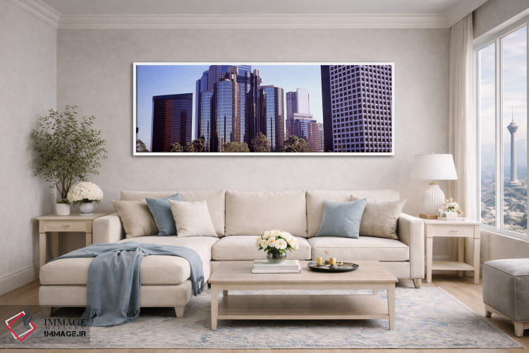 تابلو دکوراتیو City Of Los Angeles, Los Angeles County, California, US… اثر پانورامیک ایمجز - D4W