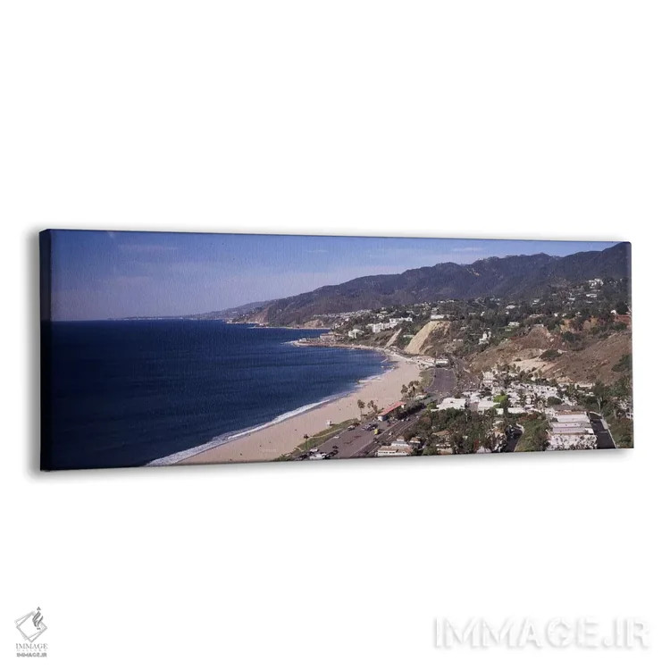 تابلو دکوراتیو Highway 101, Malibu Beach, Malibu, Los Angeles County… اثر پانورامیک ایمجز - نمای پرسپکتیو محصول