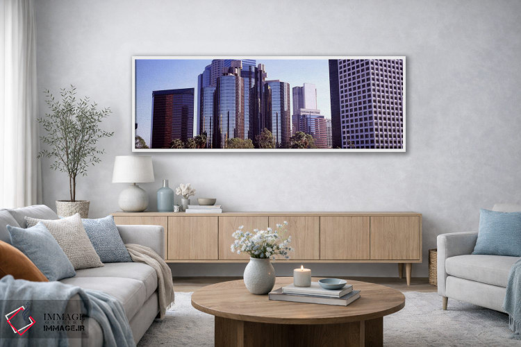 تابلو دکوراتیو City Of Los Angeles, Los Angeles County, California, US… اثر پانورامیک ایمجز - D3W