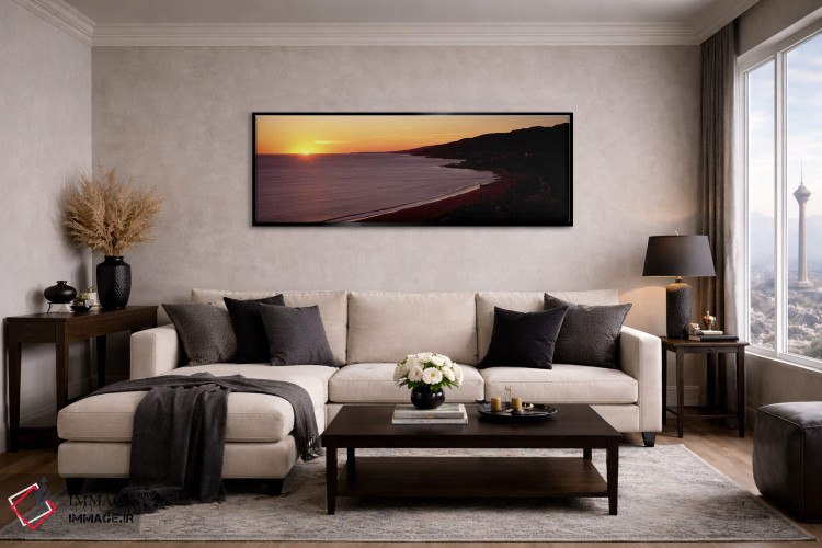 تابلو دکوراتیو Malibu Beach, Malibu, Los Angeles County, California, U… اثر پانورامیک ایمجز - D5B